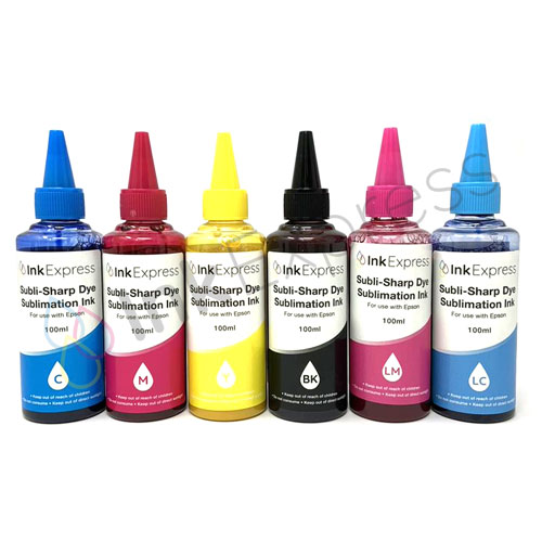 Inktec Sublinova Smart Dye Sublimation Ink Set 6 Colour for EPSON