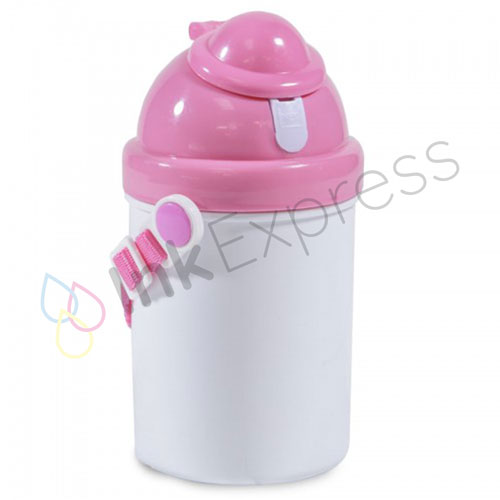 Pink Plastic Cylinder Container | Quantity: 48 by Paper Mart